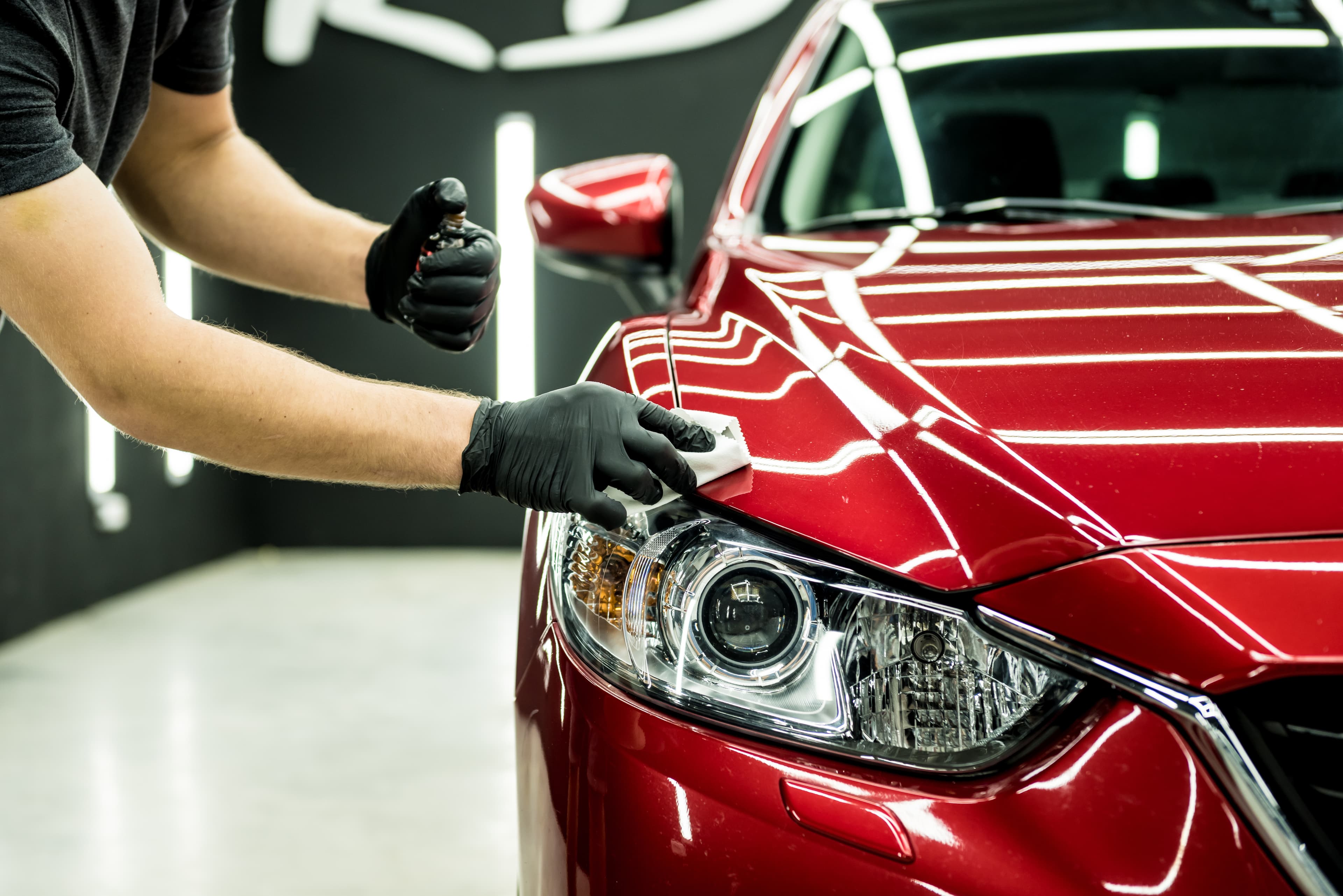 Apply Pointed Borophene™ in the ArmourOne Automotive protection application process