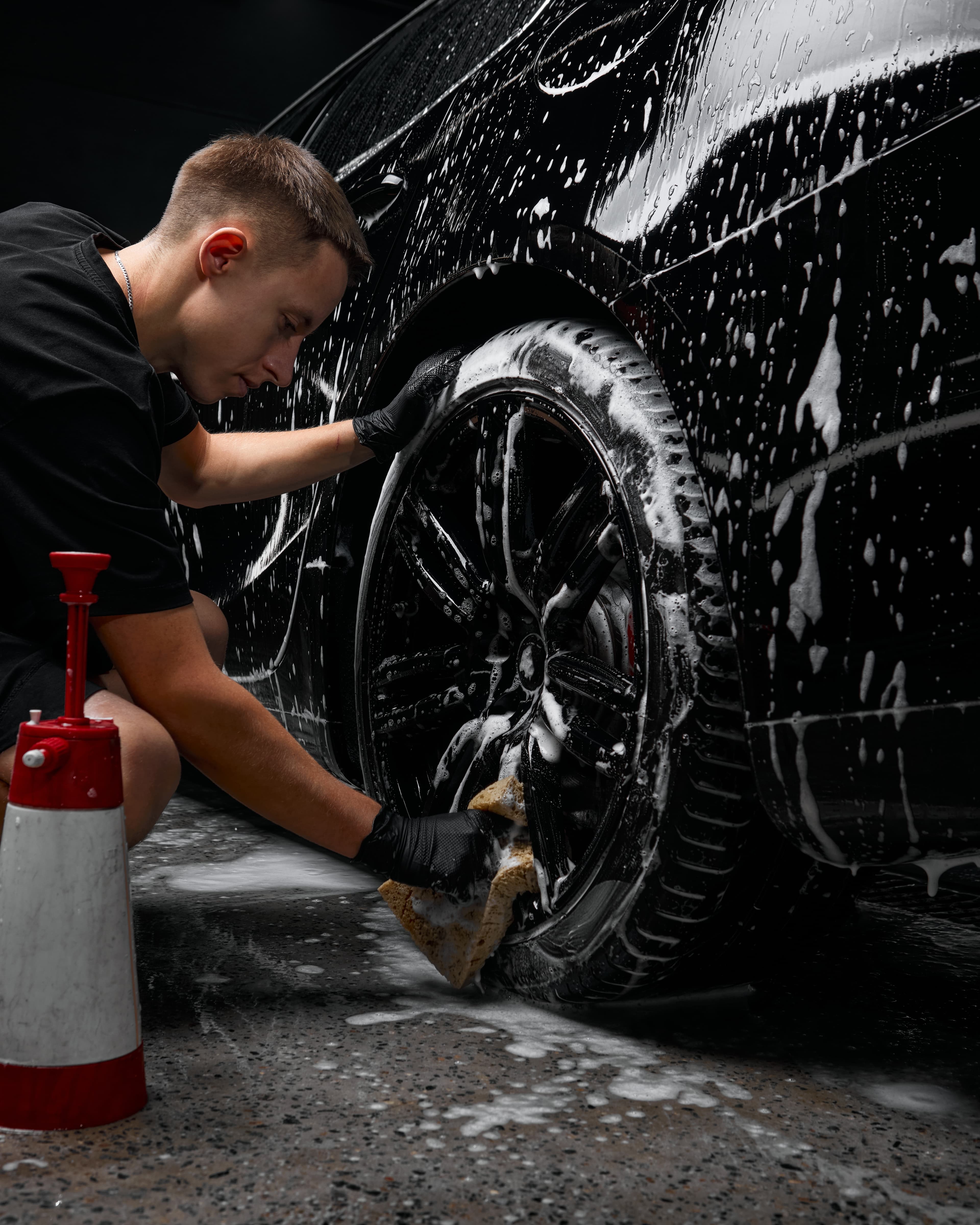 Wheel Preperation in the ArmourOne Automotive protection application process